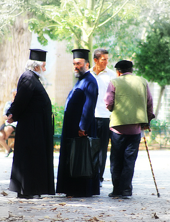 Orthodox Greekpriests, Athens