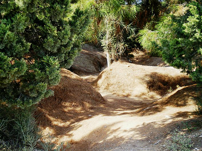 Turkish trenches