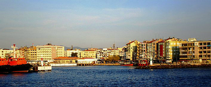 Cannakale from the ferry