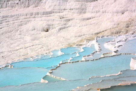 Pammukale, travertine terraces
