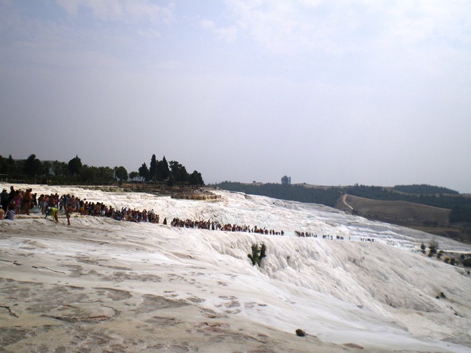 Pammukale, travertine terraces